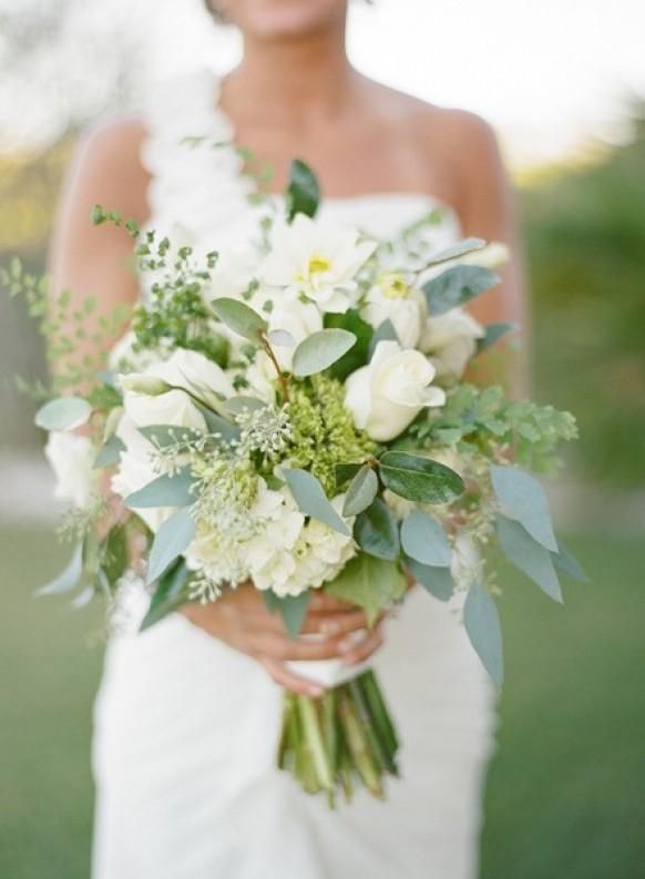 Viridian Bridal Bouquet